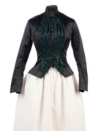 Three Evening Bodices, 1880s