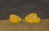 Robert Kulicke (American, 1924-2007) - Still Life of Cut Lemons