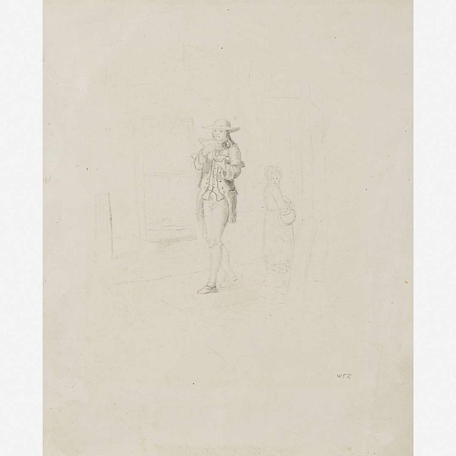 William Tylee Ranney (1813-1857) Group of Four Figural Works