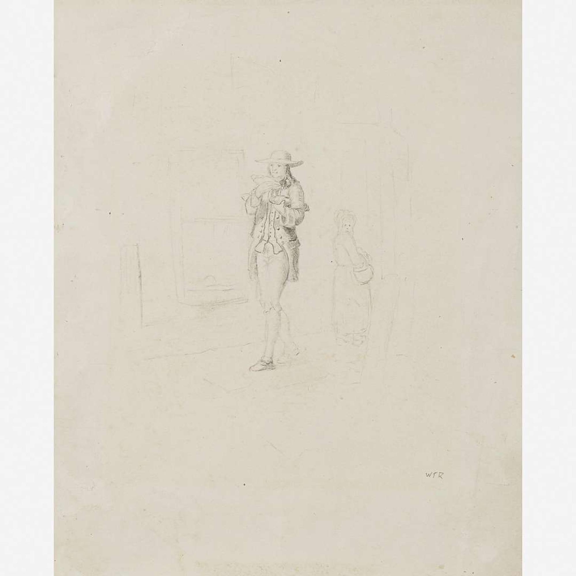 William Tylee Ranney (1813-1857) Group of Four Figural Works