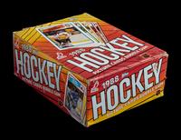 An Unopened Wax Box of 1988 Topps Hockey Cards