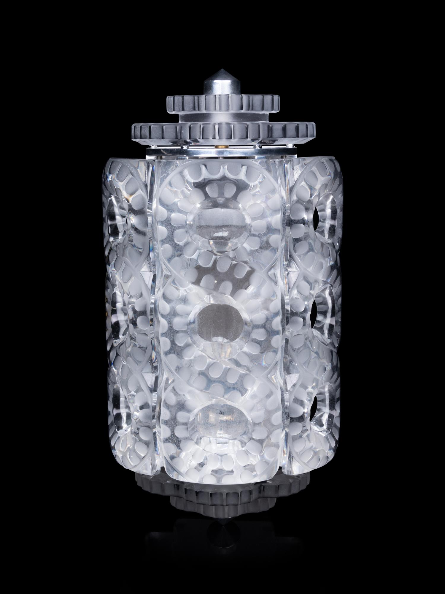 A Pair of Lalique Seville Wall Lights