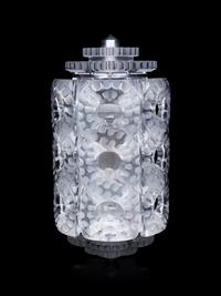 A Pair of Lalique Seville Wall Lights