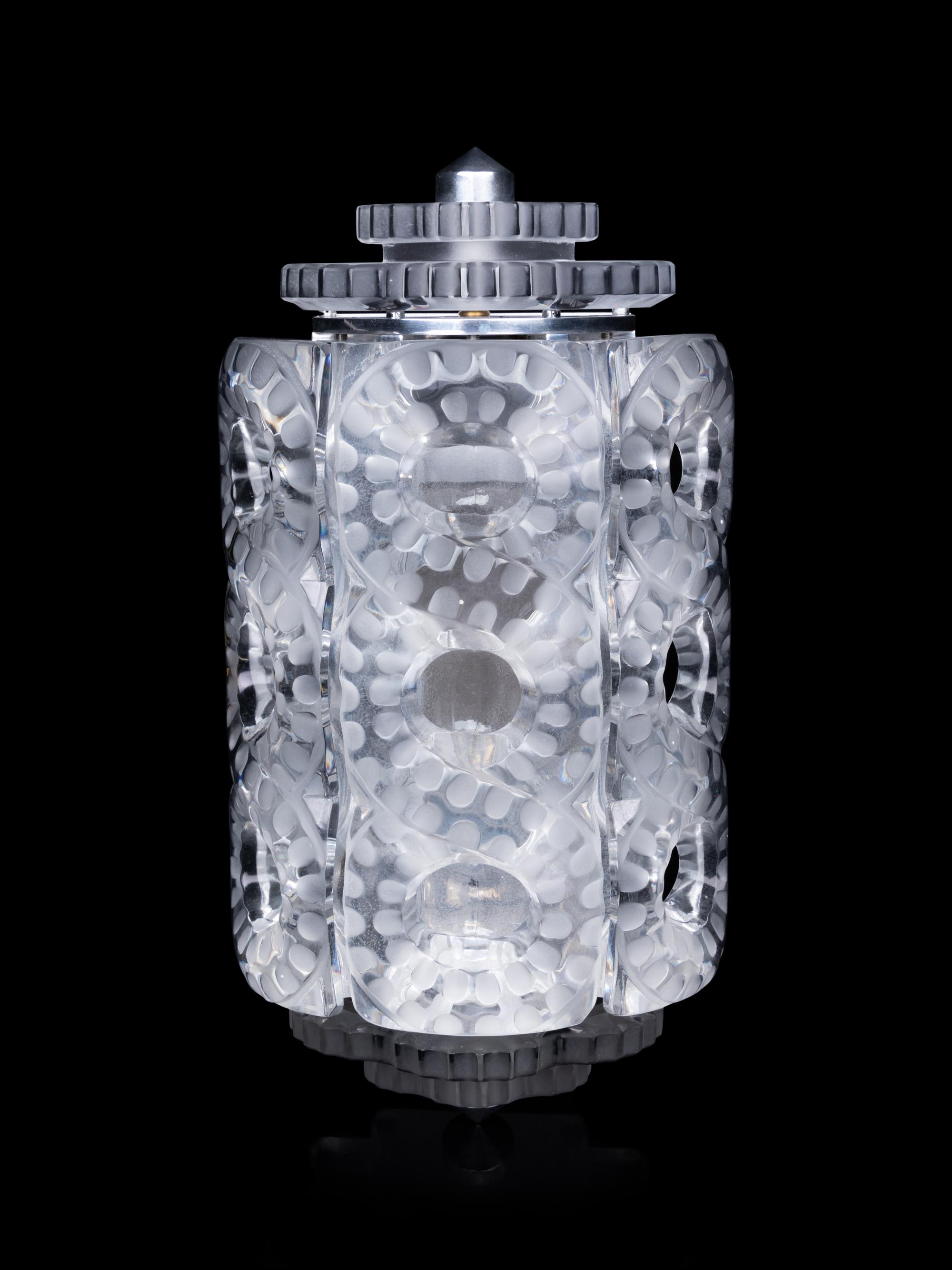 A Pair of Lalique Seville Wall Lights