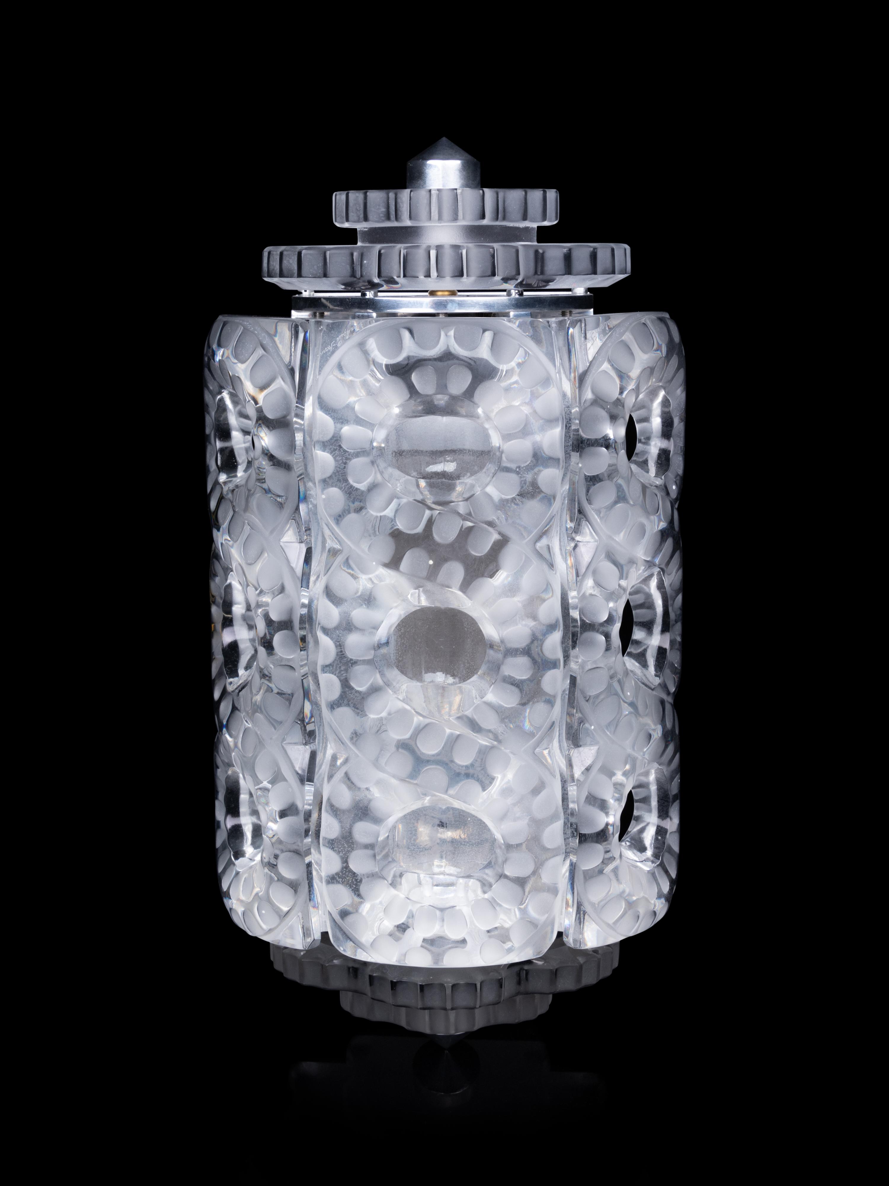 A Pair of Lalique Seville Wall Lights