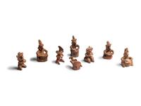 Eight Nayarit and Colima Terracotta Musicians