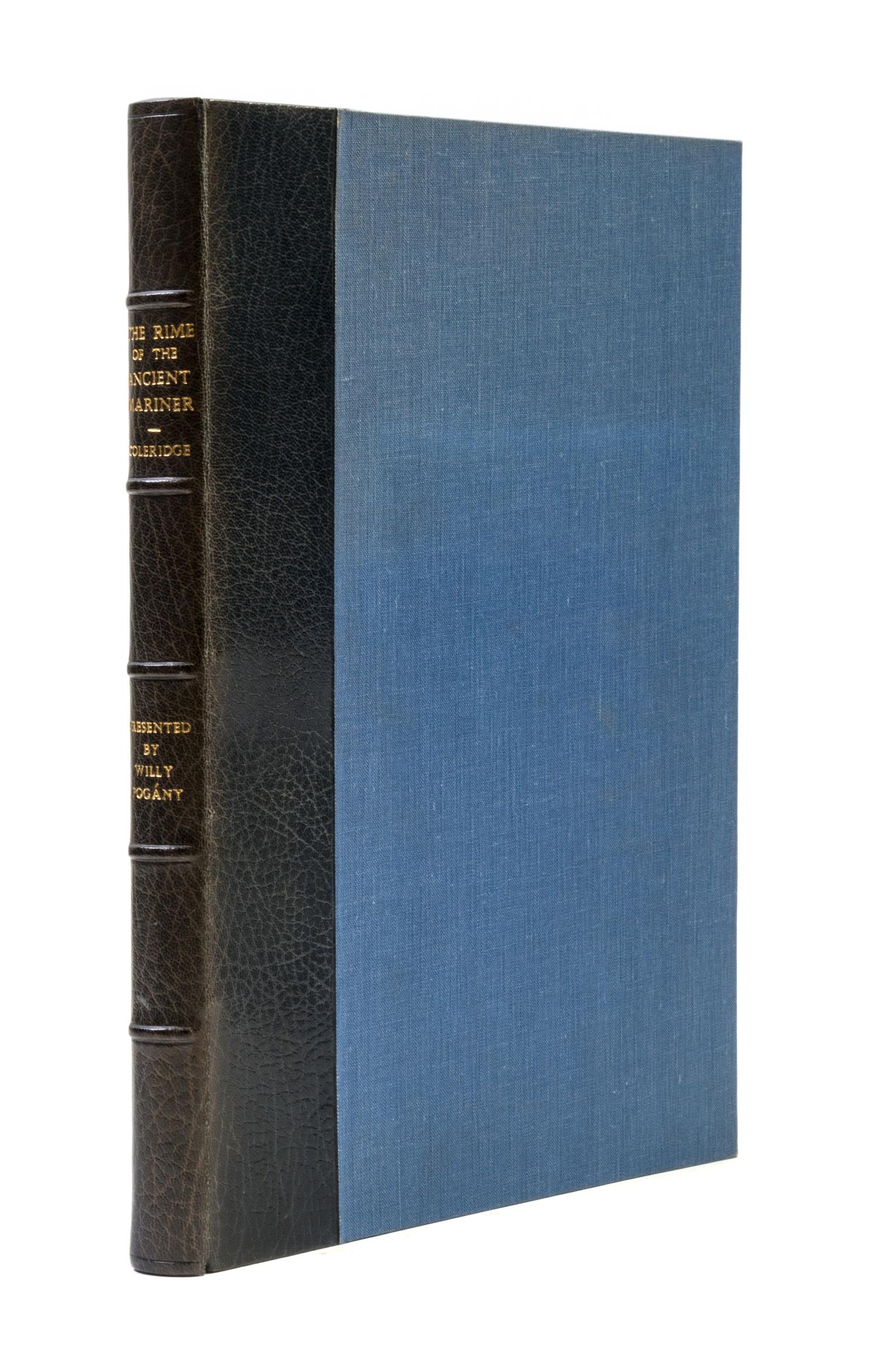 (POGANY, WILLY) COLERIDGE, SAMUEL TAYLOR. The Rime of the Ancient Mariner. London, (1910). Signed by Willy Pogany, limited.