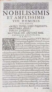 MARTIAL. [Epigrammaticon libros omnes.] Ingolstadt, 1611.