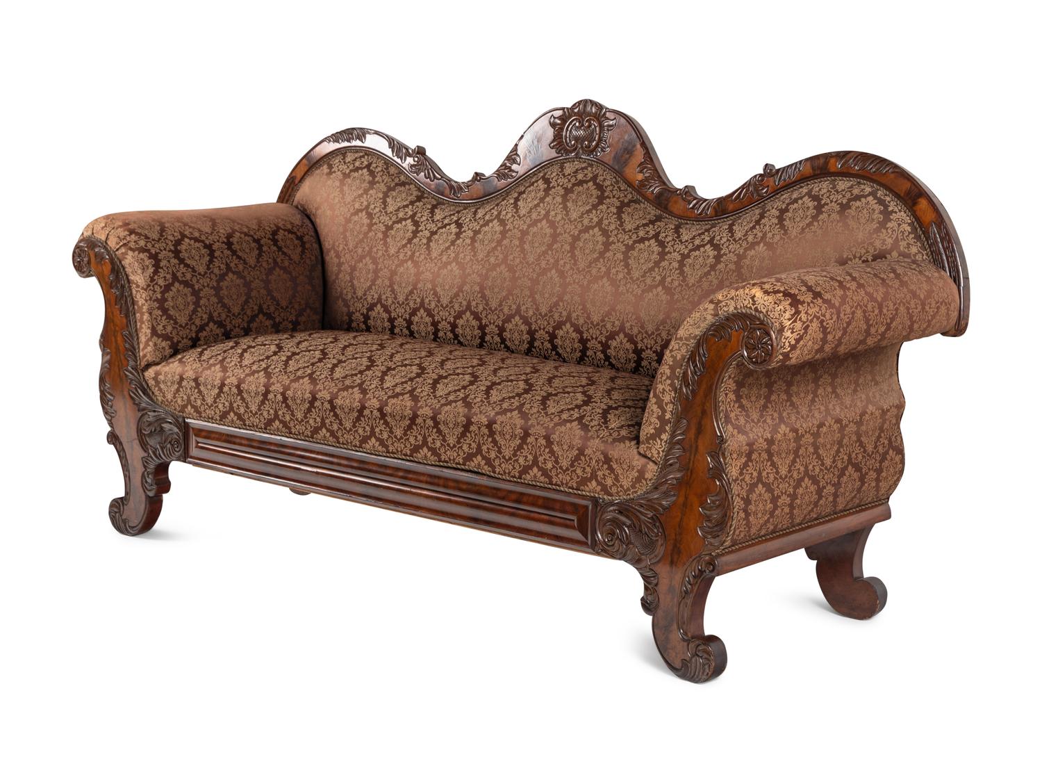 A Classical Mahogany Sofa