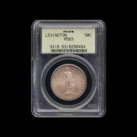 A 1925 Lexington Commemorative 50c Coin [PCGS MS63]