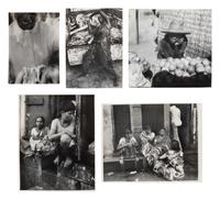 Leon Levinstein (American, 1913-1988) — Five Works from Street Scene