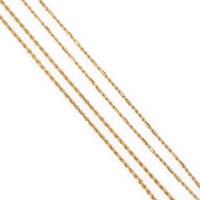 Two Yellow Gold Chain Necklaces