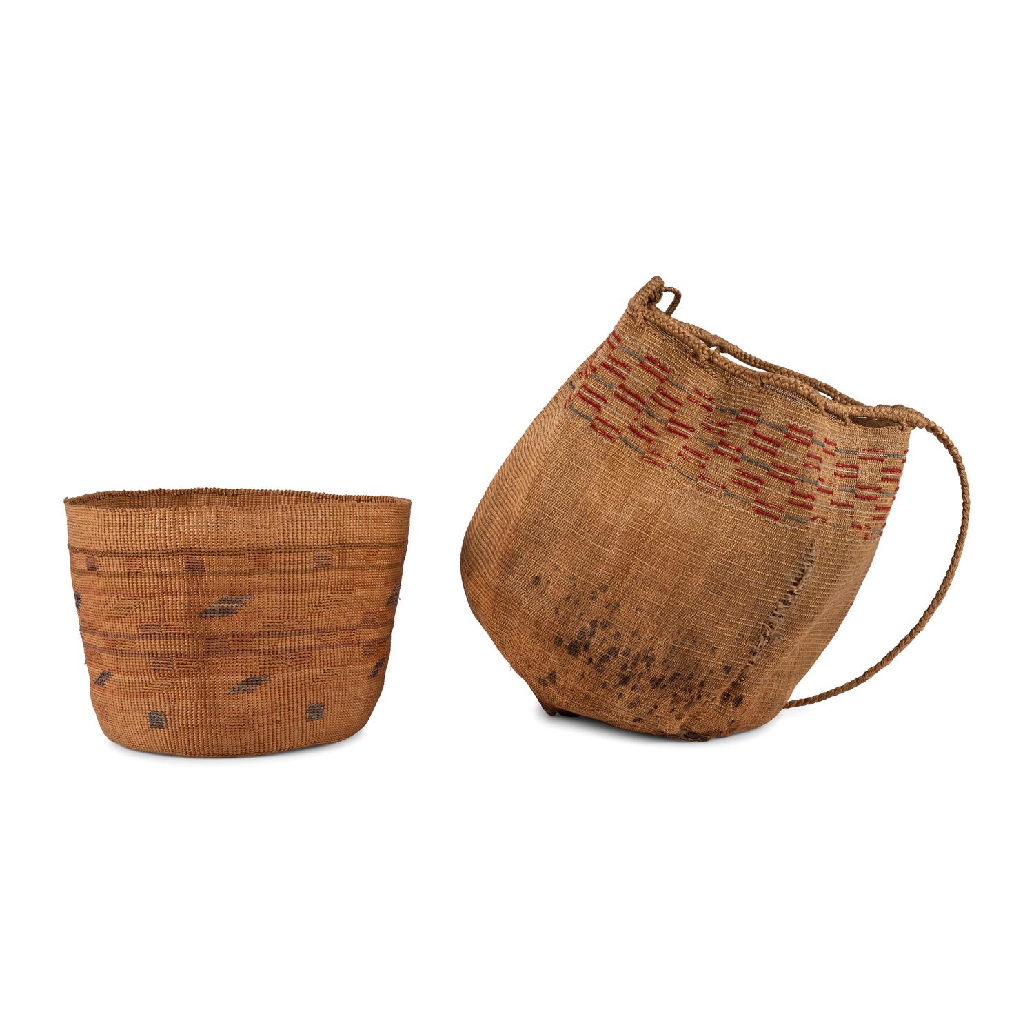Aleut and Tlingit Baskets
