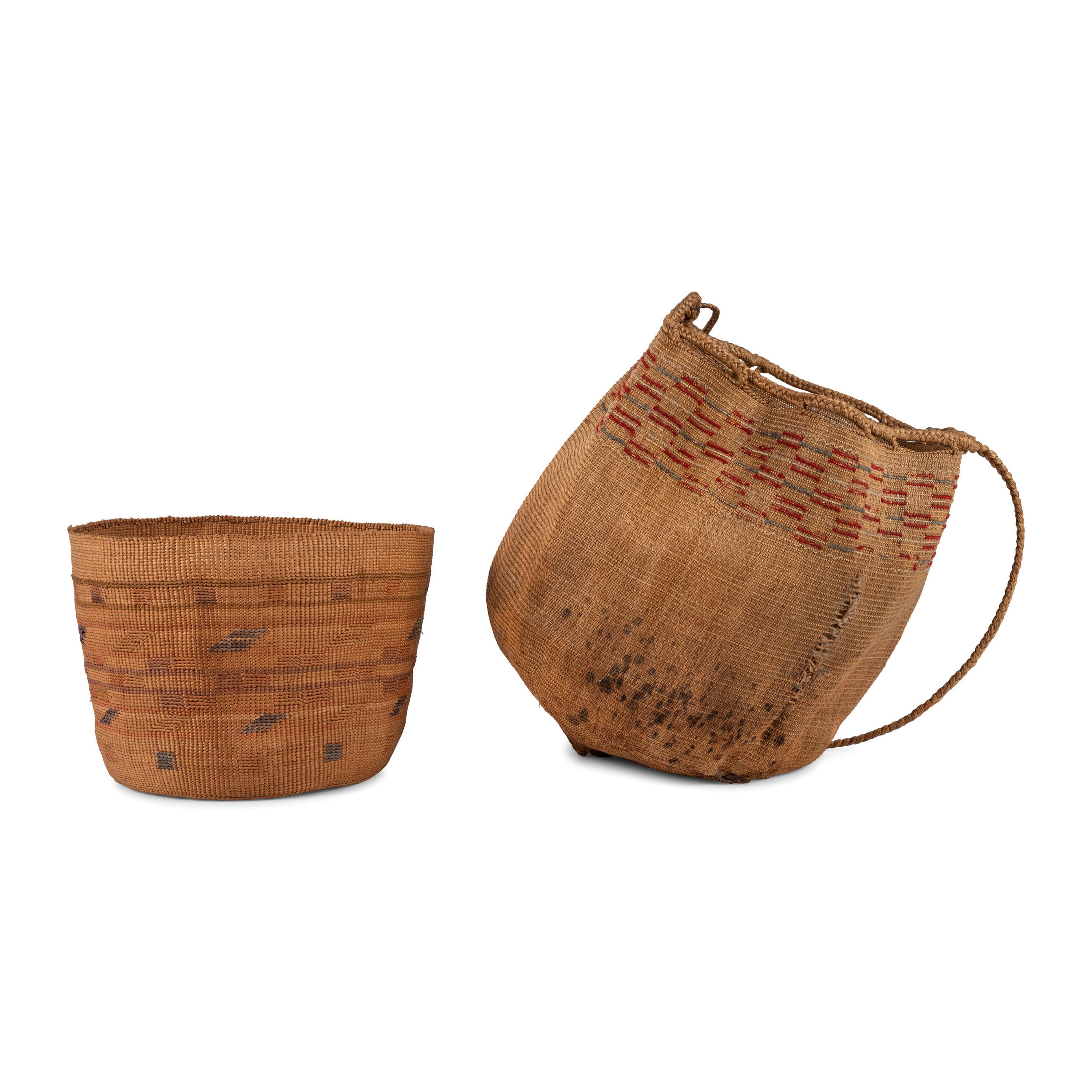 Aleut and Tlingit Baskets