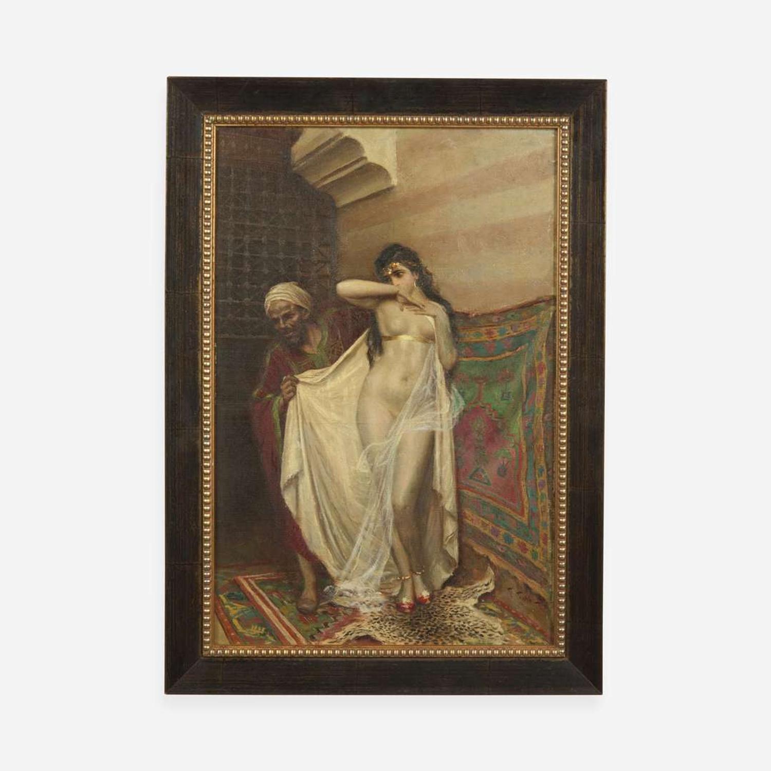 Fabio Fabbi (Italian, 1861-1946) A Fair Price