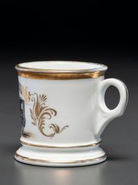An Ambulance Driver's Porcelain Occupational Shaving Mug
