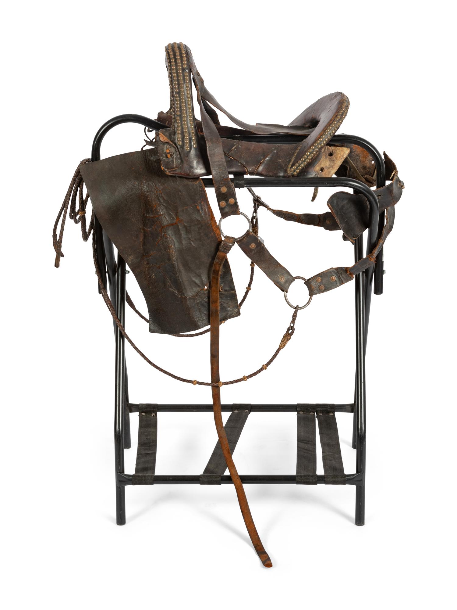 A Tacked McClellan Saddle