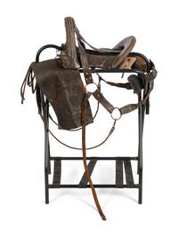 A Tacked McClellan Saddle