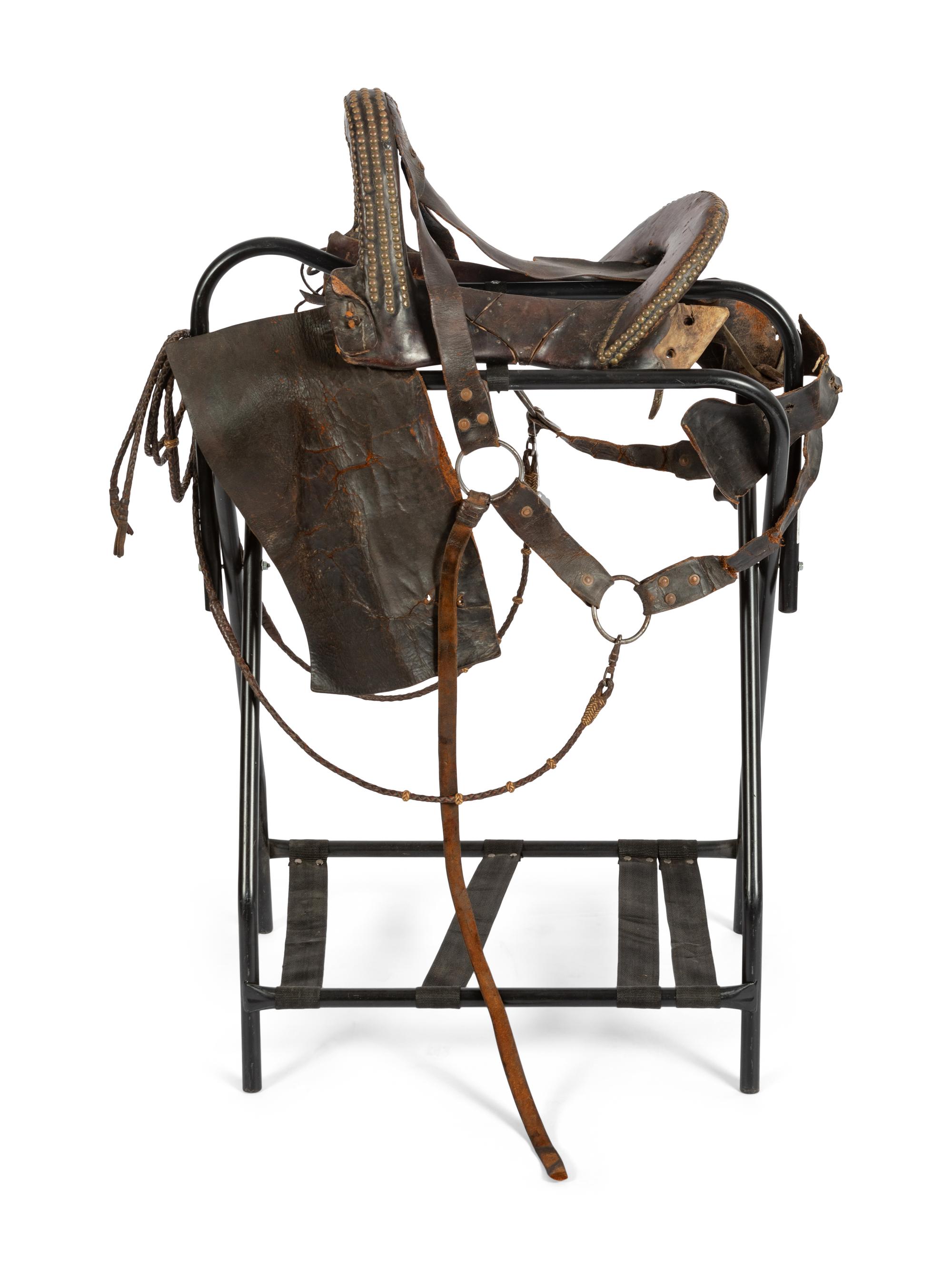 A Tacked McClellan Saddle