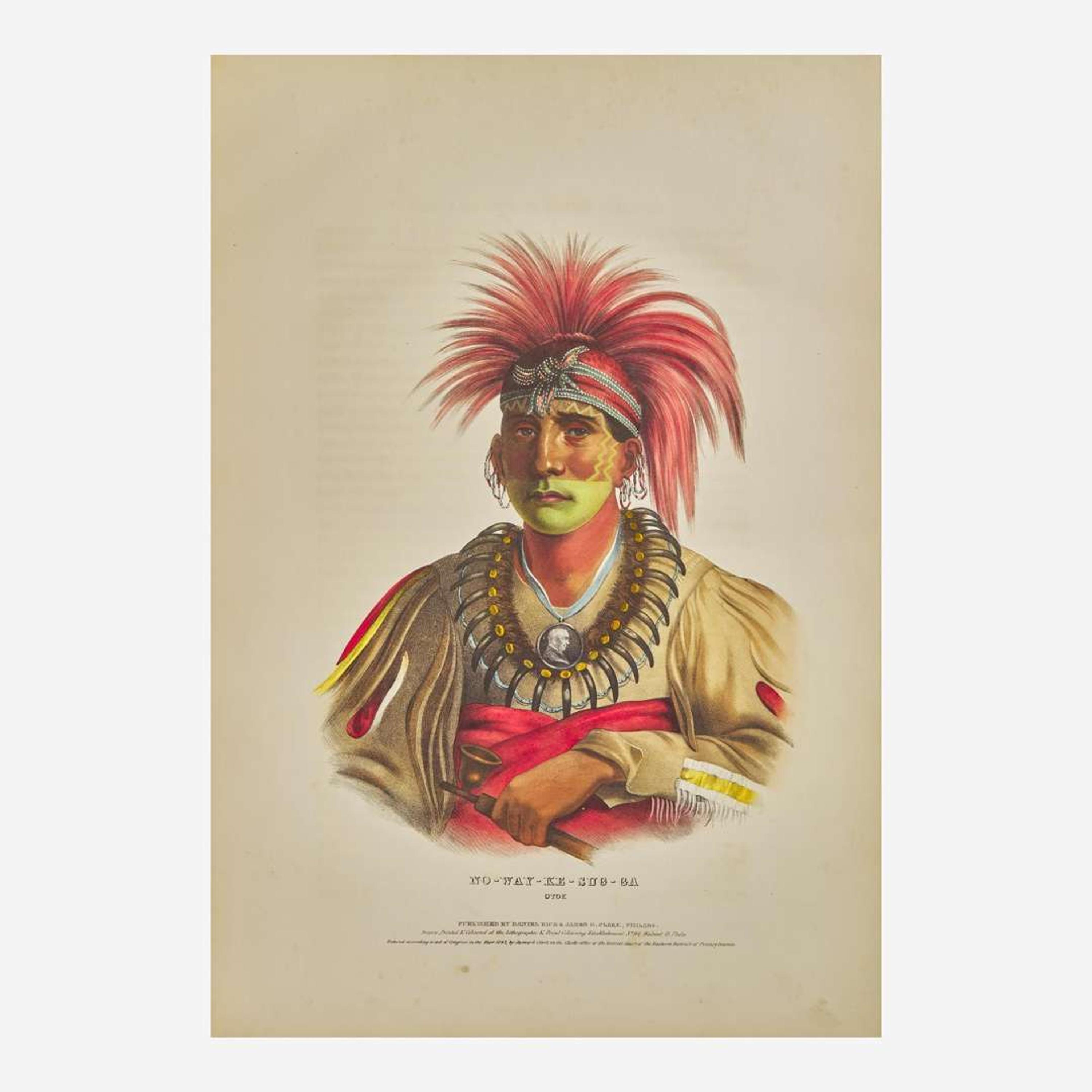 [Native Americana] M'Kenney, Thomas L., and James Hall History of the Indian Tribes of North America, with Biographical Sketches and Anecdotes of the Principal Chiefs...