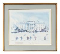 A Print Commemorating President Jimmy Carter's Presidency