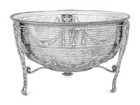 A Victorian Silver Fruit Basket