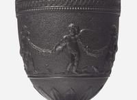 A Wedgwood Black Basalt Vase and Cover, UK, 19th century