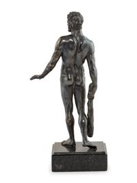 A Continental Silver Figure of Hercules