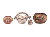 Collection of Pueblo Pottery