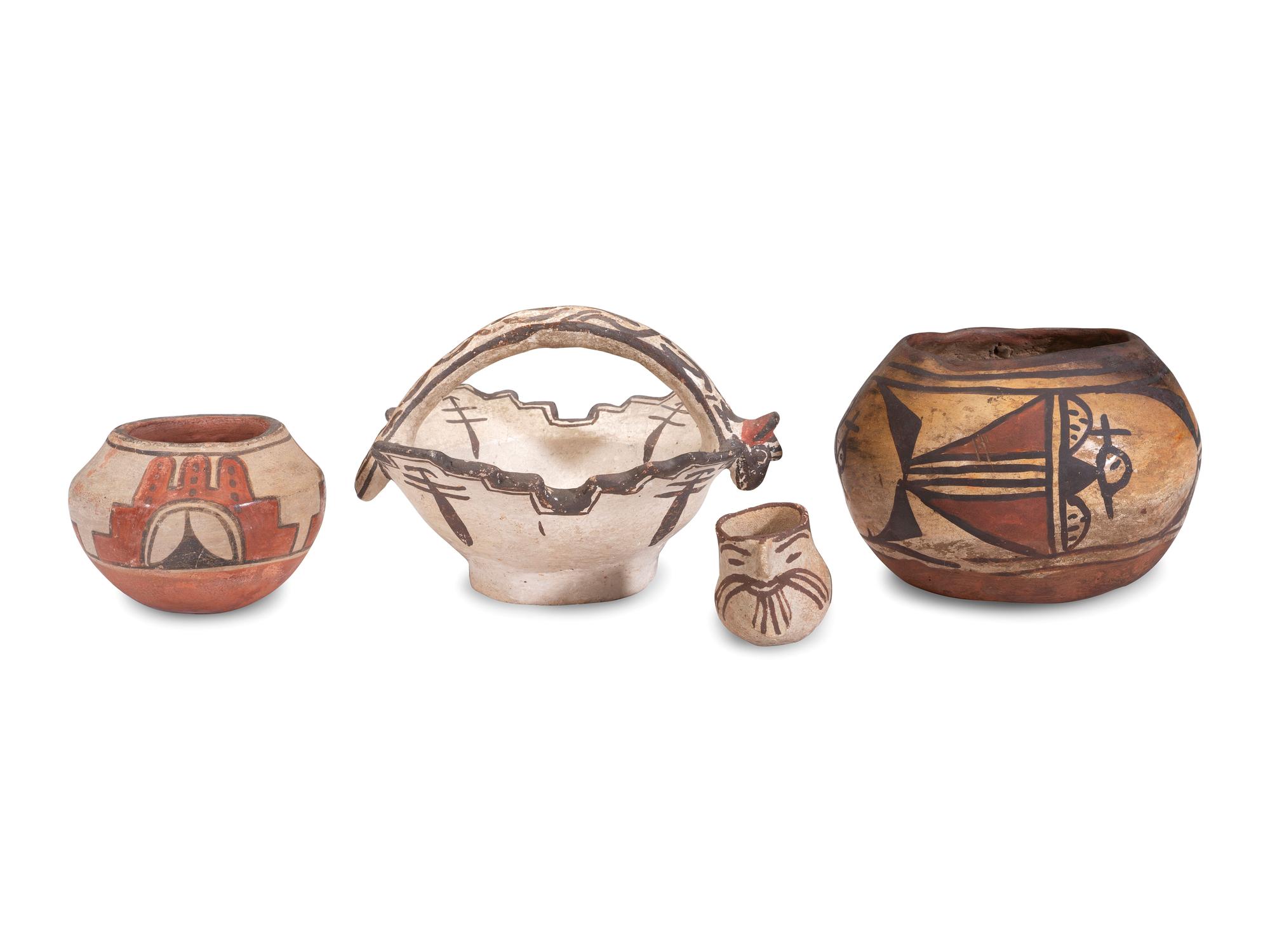 Collection of Pueblo Pottery