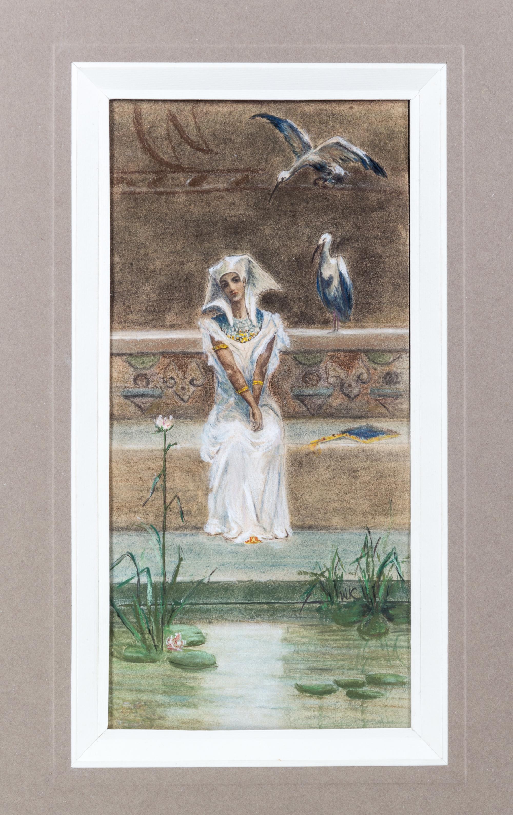 Manner of Wilhelm Kotarbinski, (Polish, 1848-1921), Egyptian Woman