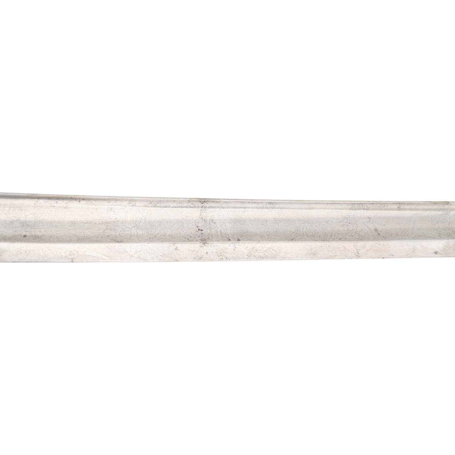 Two Presentation Swords to Lieutenant and Colonel (General) Gershom Mott, An Ames 1840 Officers Sword and an Ames 1850 Foot Officers Sword
