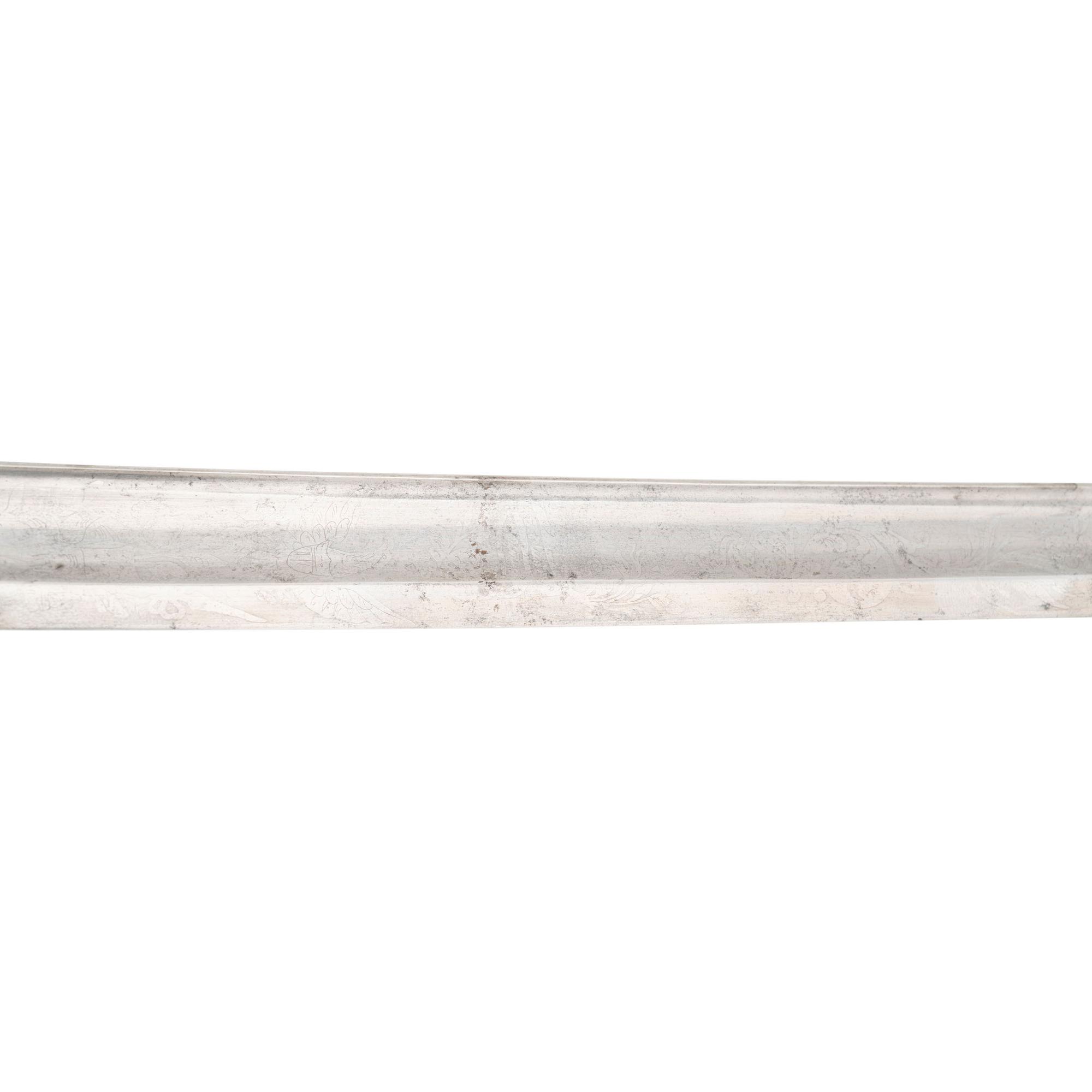 Two Presentation Swords to Lieutenant and Colonel (General) Gershom Mott, An Ames 1840 Officers Sword and an Ames 1850 Foot Officers Sword