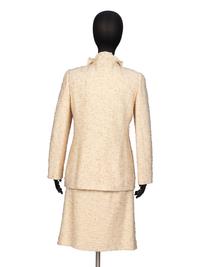Chanel, Eyelash Tweed Skirt Suit & Matching Bag