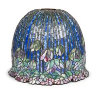 An American Arts & Crafts Leaded Glass Lamp Shade