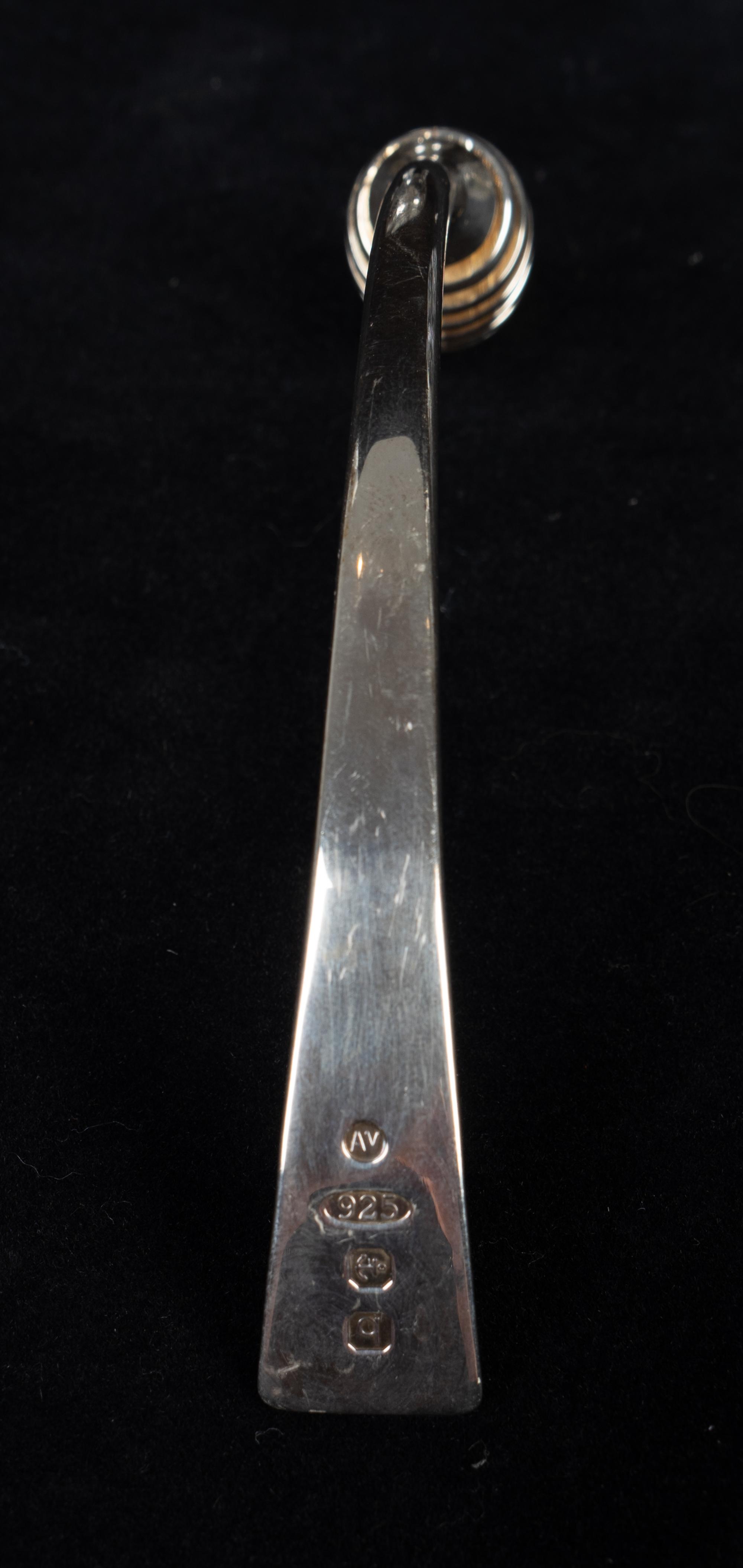 Four Glass and Silver Articles — 20TH CENTURY