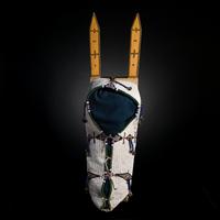 Cheyenne Full-Size Beaded Hide Cradle