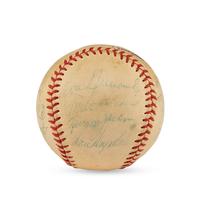 A 1957 Brooklyn Dodgers Team Signed Autograph Baseball (Beckett Authentication Services Letter of Authenticity)