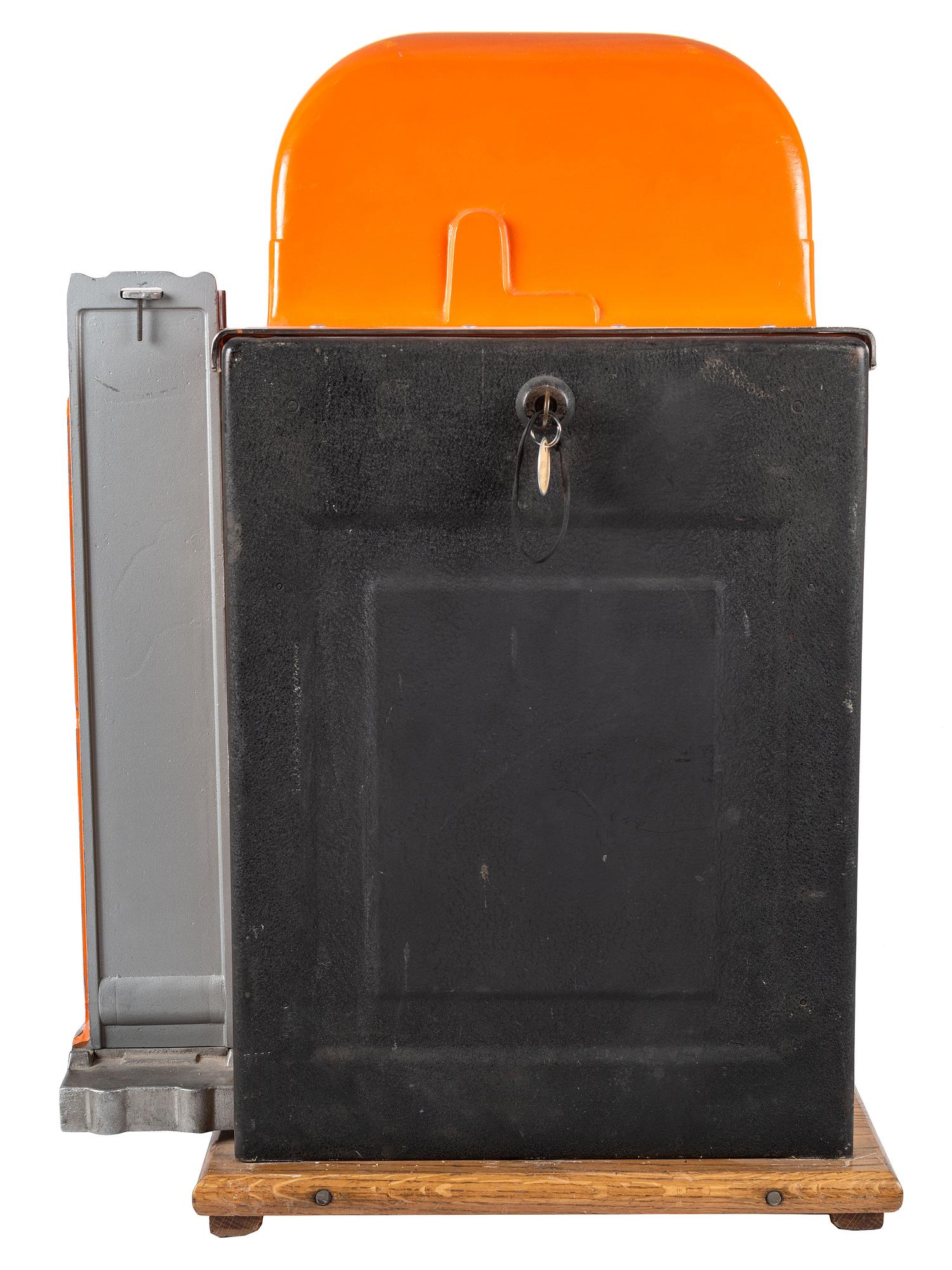 A Mills 5 Cent Bell Fruit Gum Slot Machine