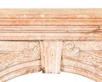 A French Marble Fireplace Mantel