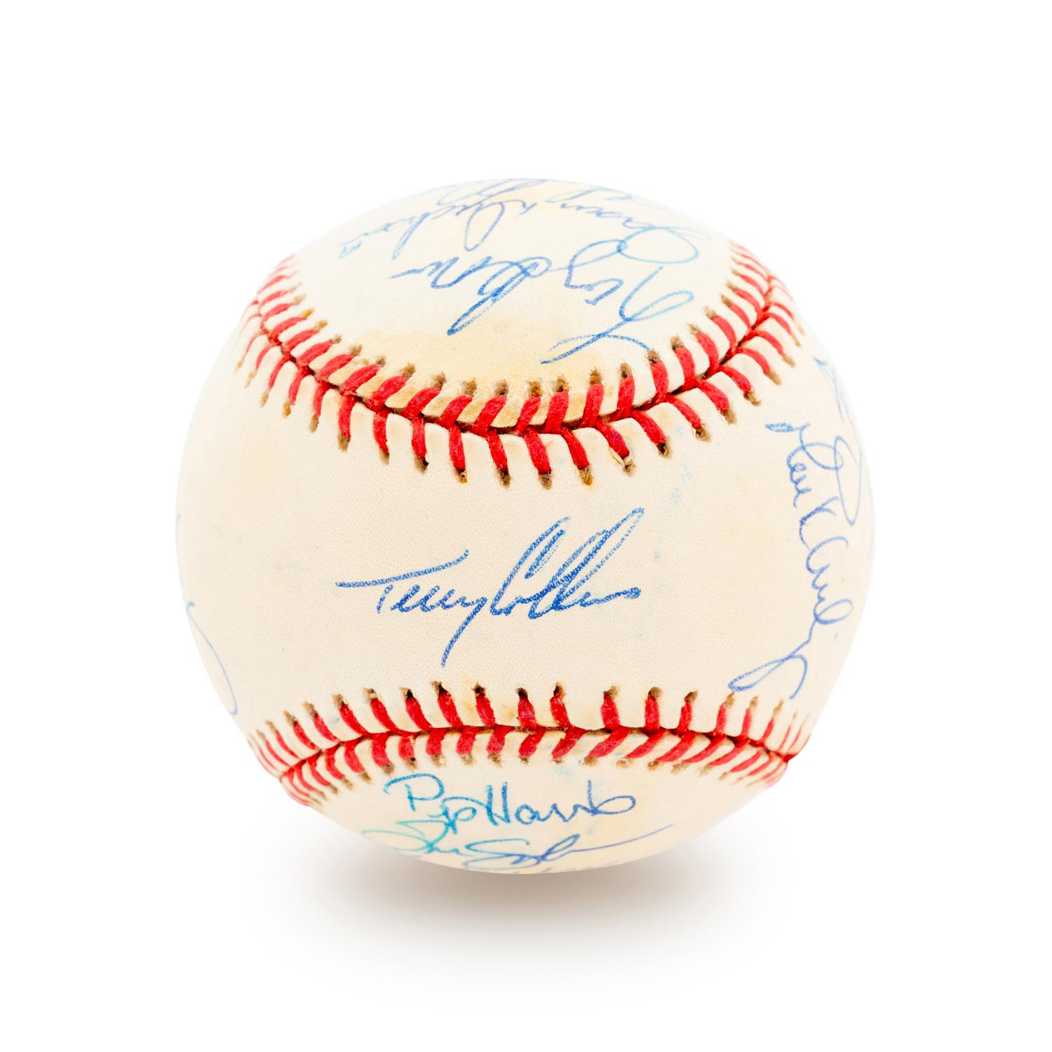 A Group of 19 Los Angeles Angels Signed Baseballs,