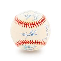 A Group of 19 Los Angeles Angels Signed Baseballs,