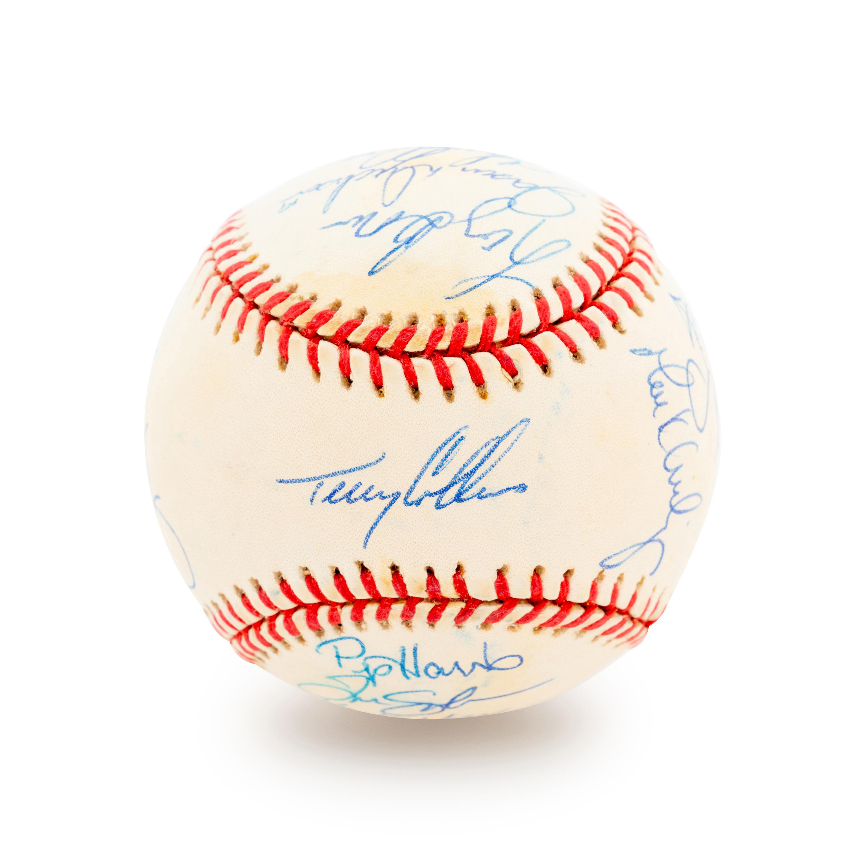 A Group of 19 Los Angeles Angels Signed Baseballs,