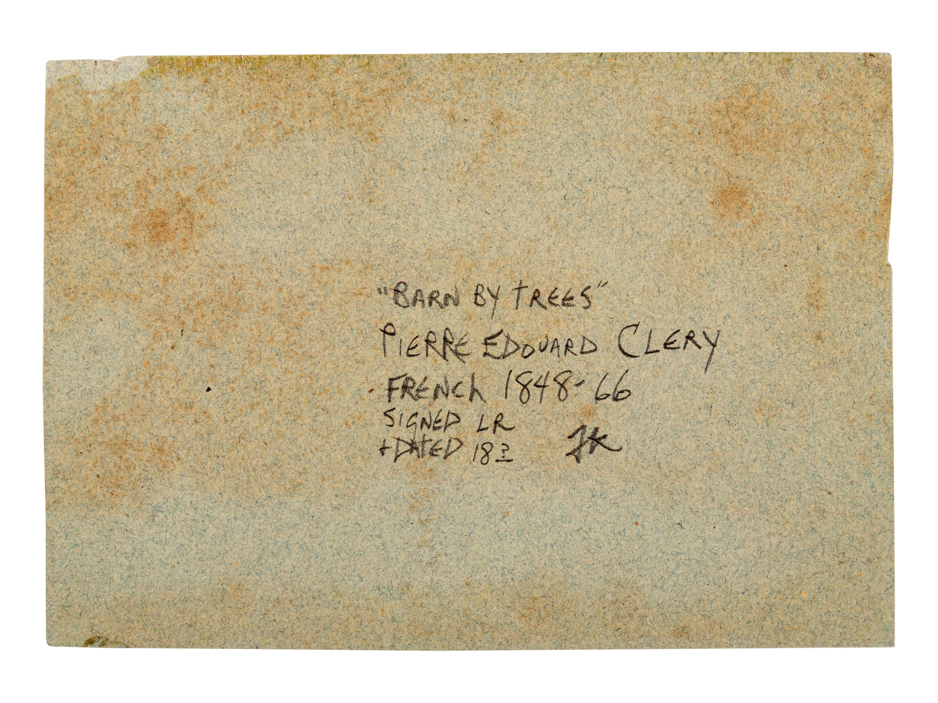 Old Barn and Trees