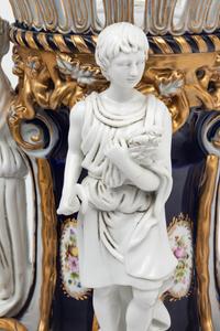 A Continental Porcelain Centerpiece