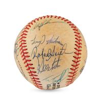 A 1986 World Series Champions New York Mets Team Signed Autograph Baseball (Beckett Authentication Services Letter of Authenticity)