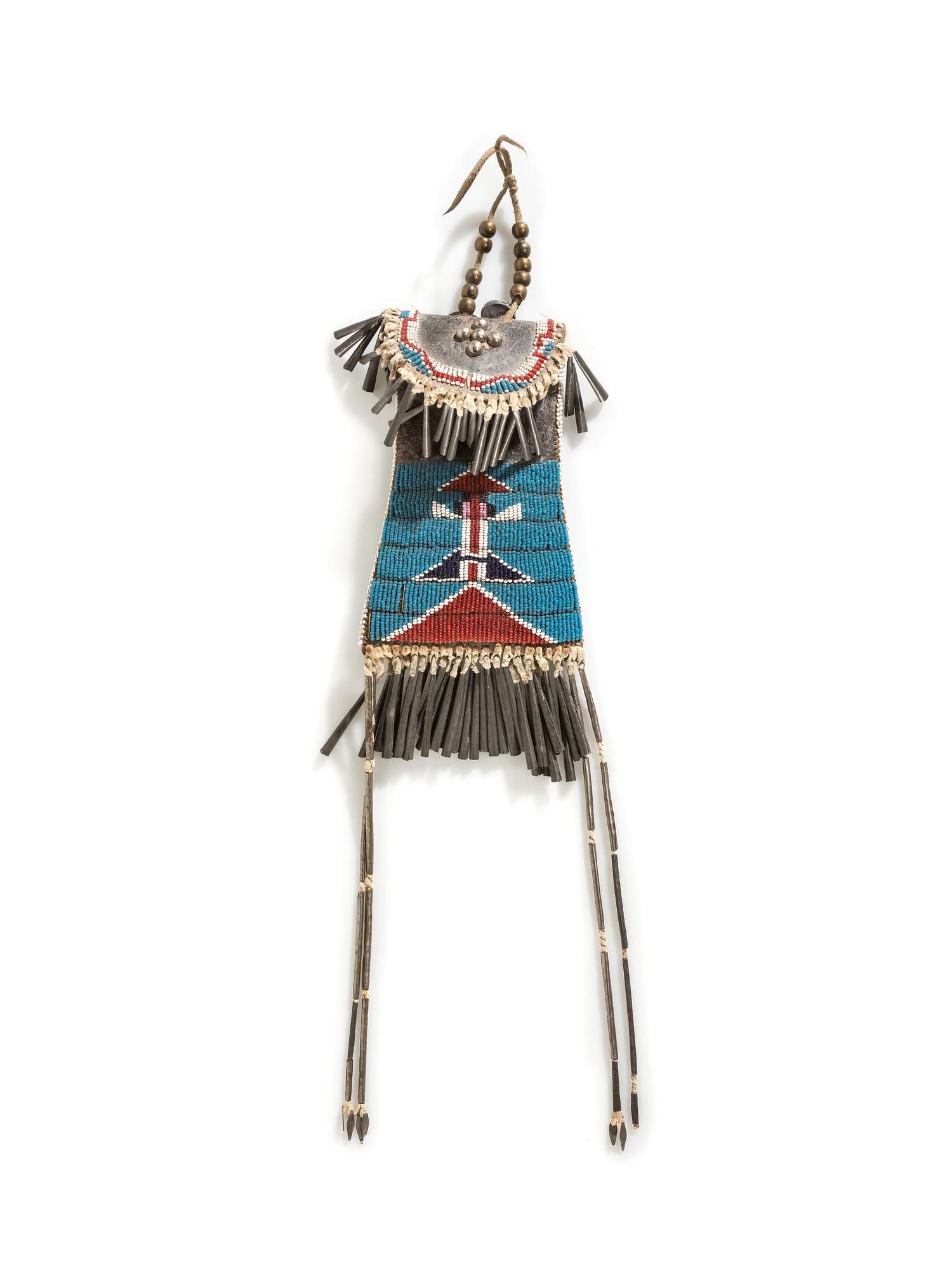 Kiowa Beaded Strike-a-Light Case