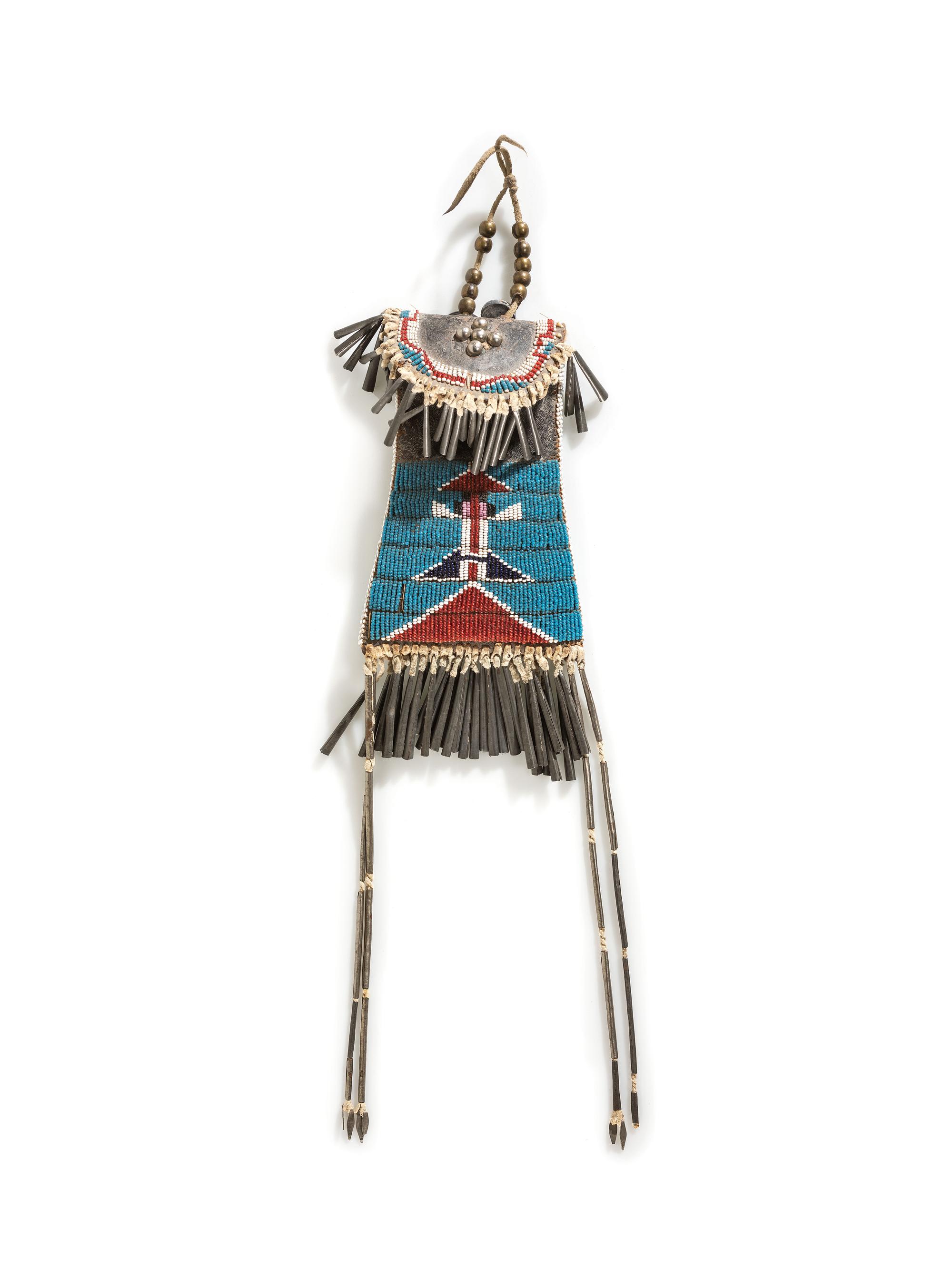 Kiowa Beaded Strike-a-Light Case