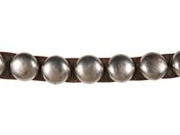 Plains Child's German Silver Concha Belt and Drop