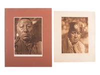 CURTIS, Edward (1868-1952). A group of 25 portfolio photogravures from the North American Indian.